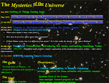 Tablet Screenshot of mysteriesoftheuniverse.info